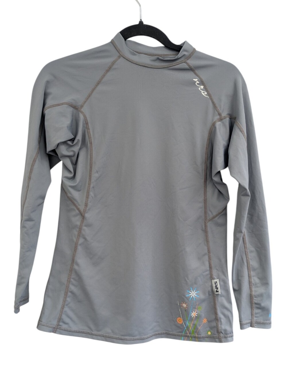 NRS Gray UPF 50 Rashguard